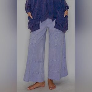 Purple J. Her Wide-Leg Pants